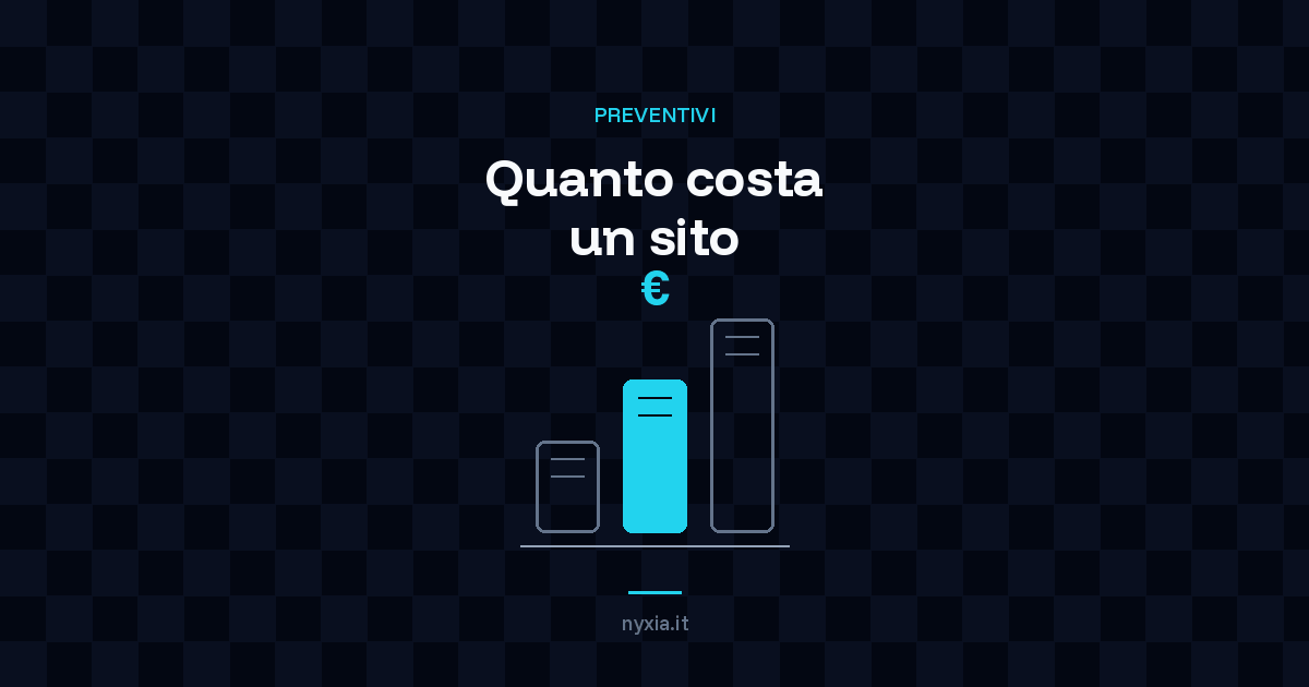 Tre gradini di prezzo, con quello centrale in evidenza